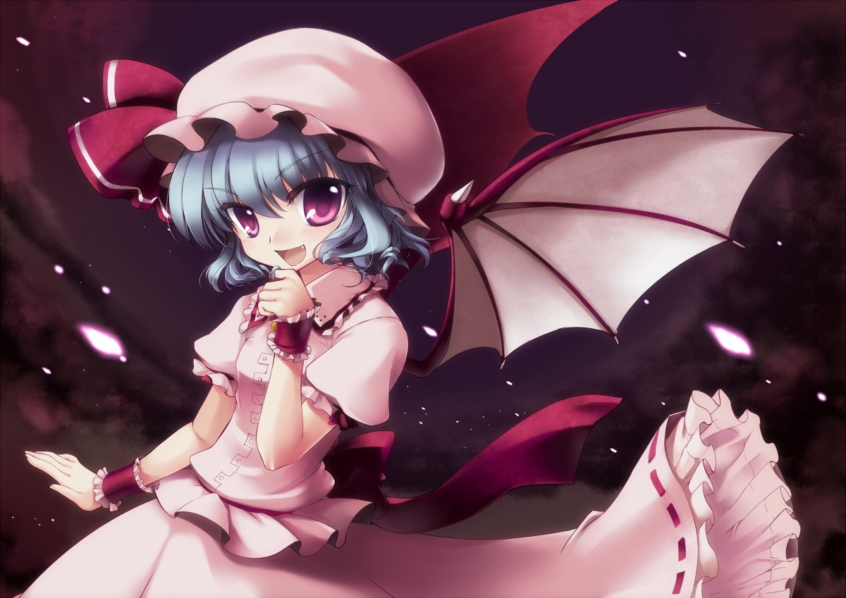 narumizg remilia_scarlet touhou wings