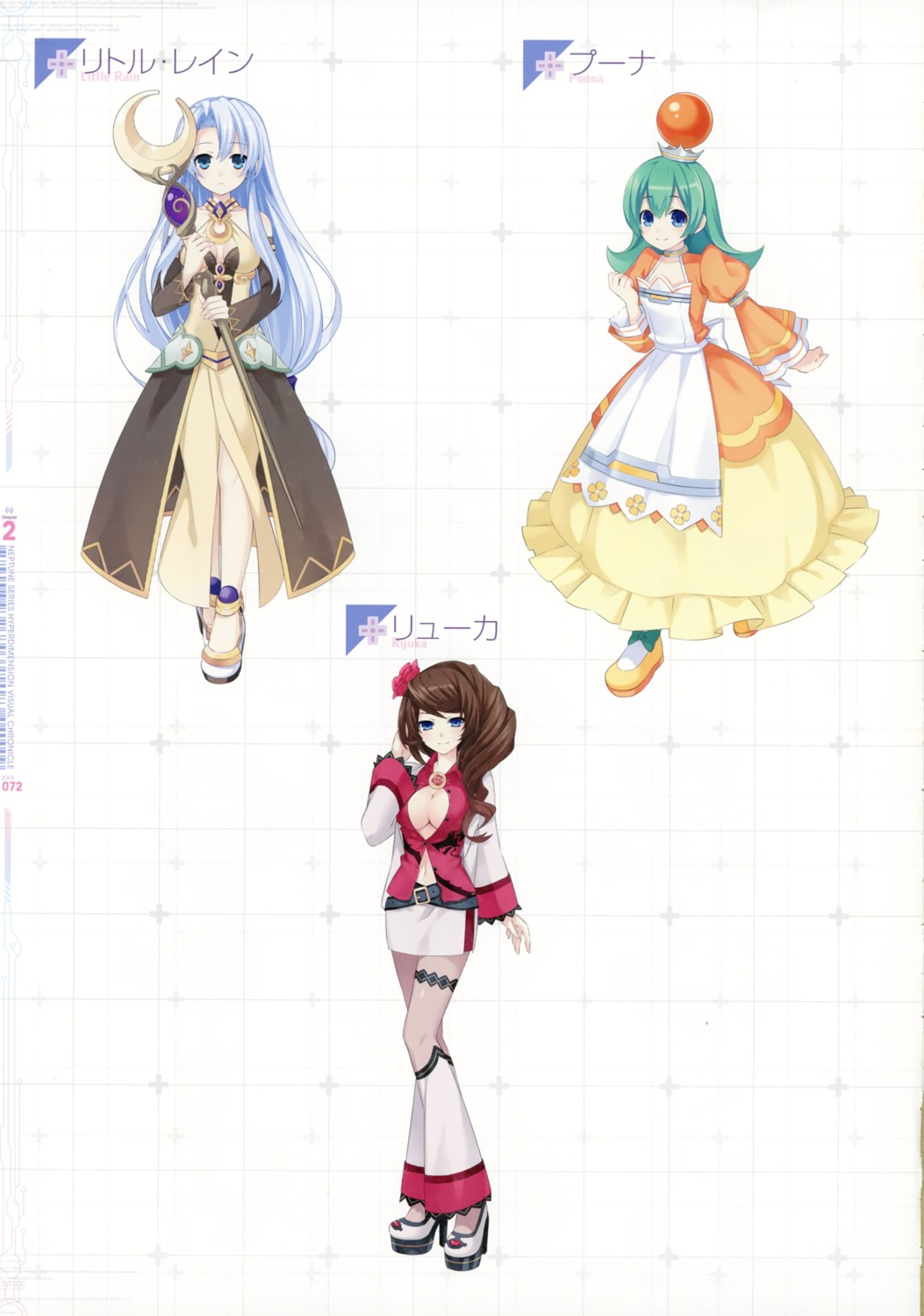 chou_megami_shinkou_noire_gekishin_black_heart choujigen_game_neptune little_rain manamitsu puuna ryuuka