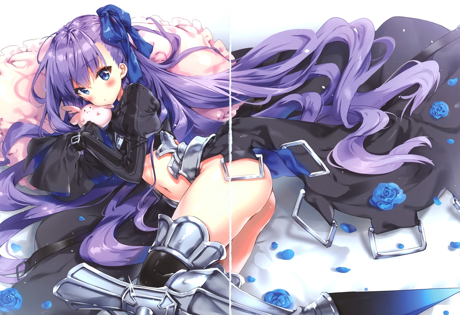 armor ass bottomless eterna fate/grand_order gap loli meltryllis riichu thighhighs