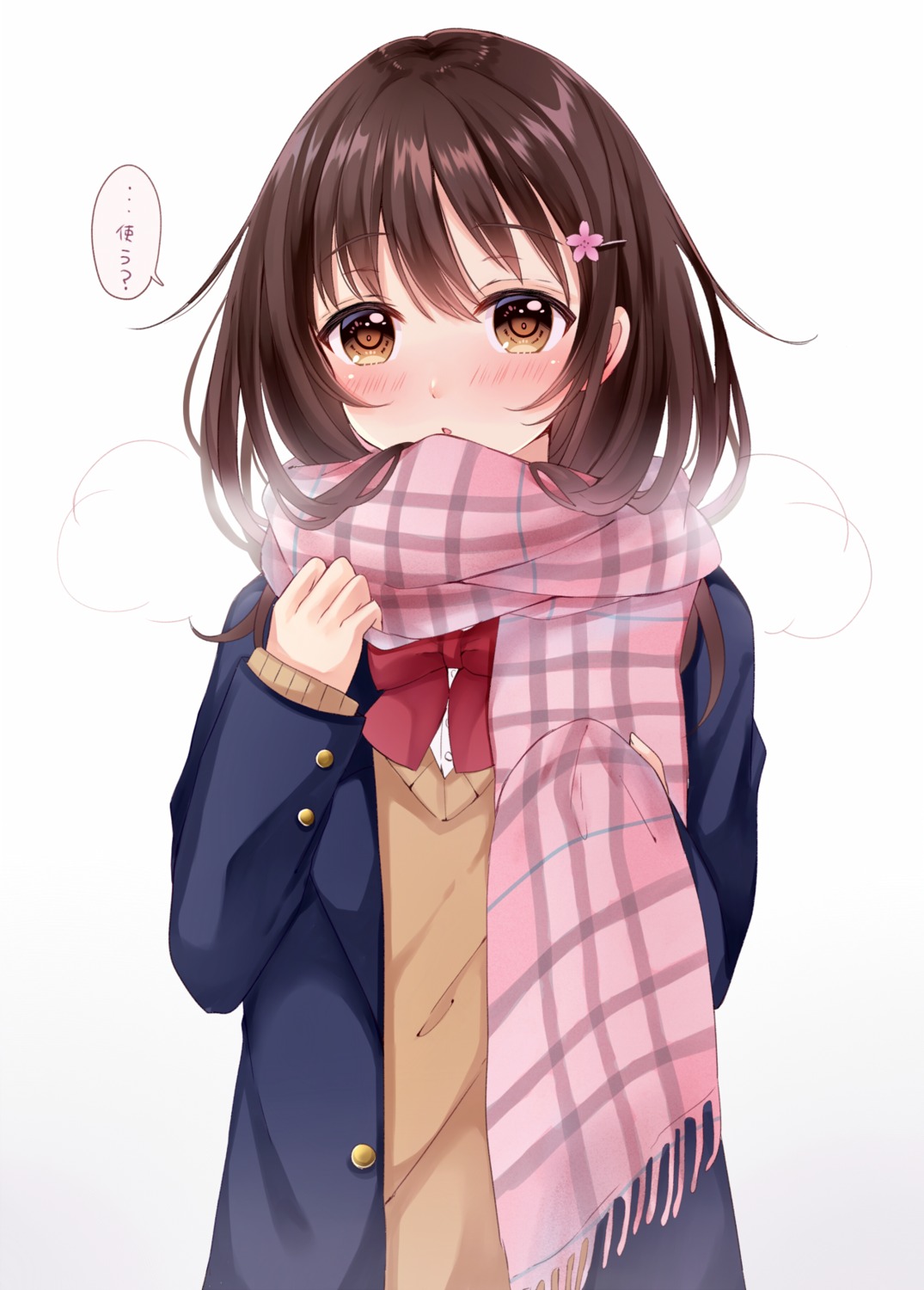 sakura_hiyori seifuku sweater