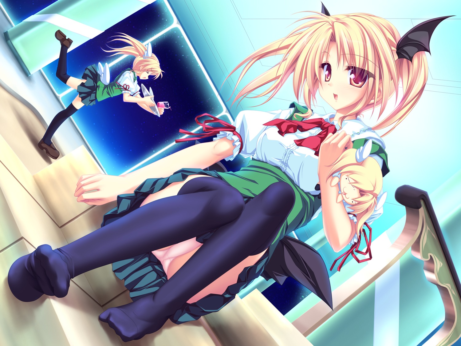 magus_tale nina_geminis pantsu rena_geminis tenmaso wallpaper whirlpool