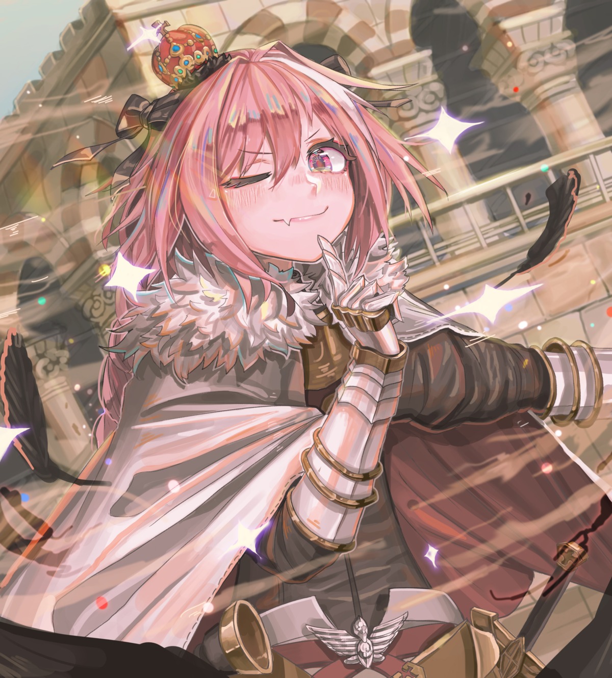 armor astolfo_(fate) fate/apocrypha fate/stay_night mung sword trap