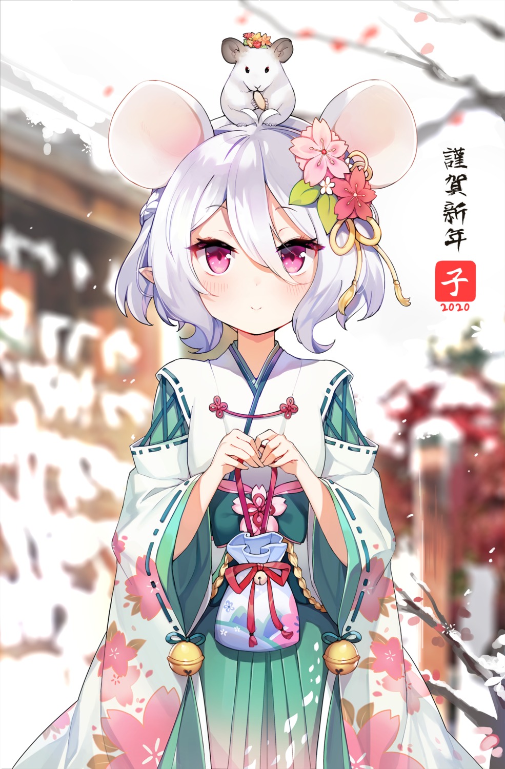 animal_ears japanese_clothes jehyun kokkoro princess_connect princess_connect!_re:dive