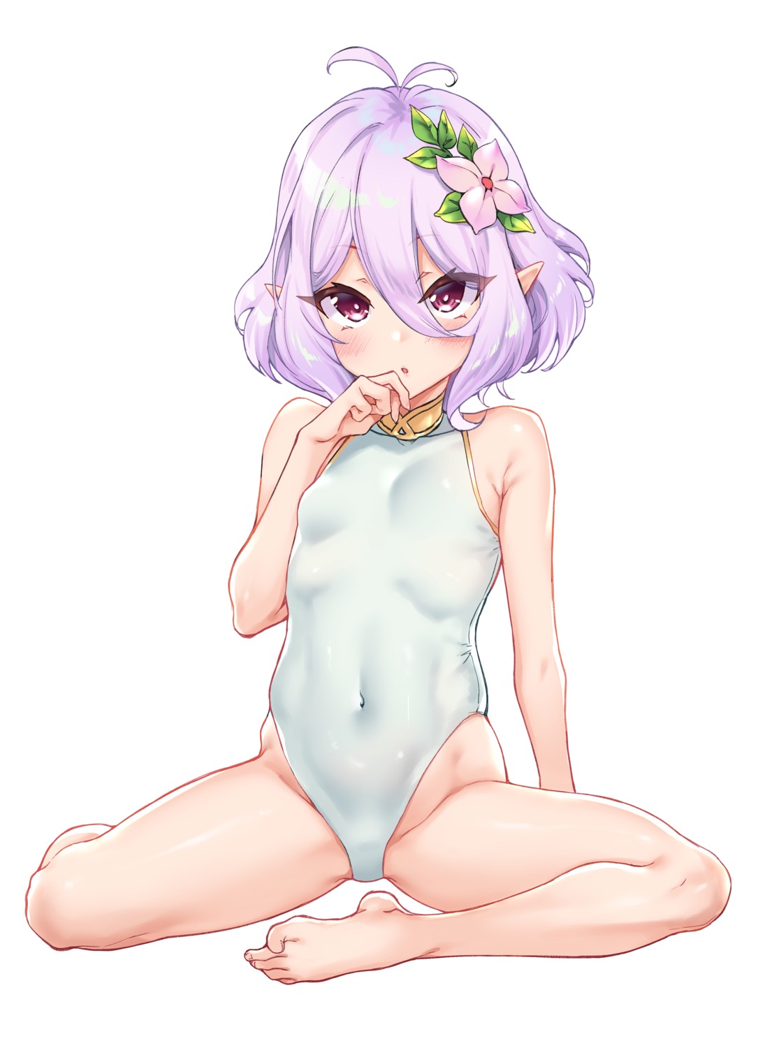 kokkoro leotard loli mushi024 pointy_ears princess_connect princess_connect!_re:dive