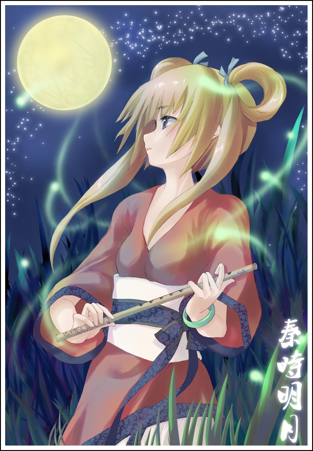 asian_clothes lilith_bloody qin's_moon yukata