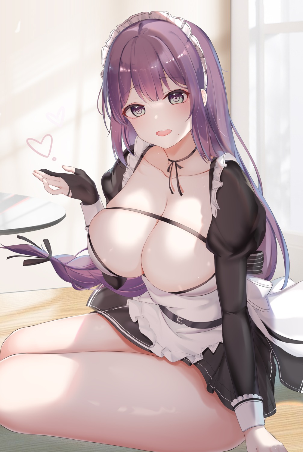 closers maid no_bra usagi_poi