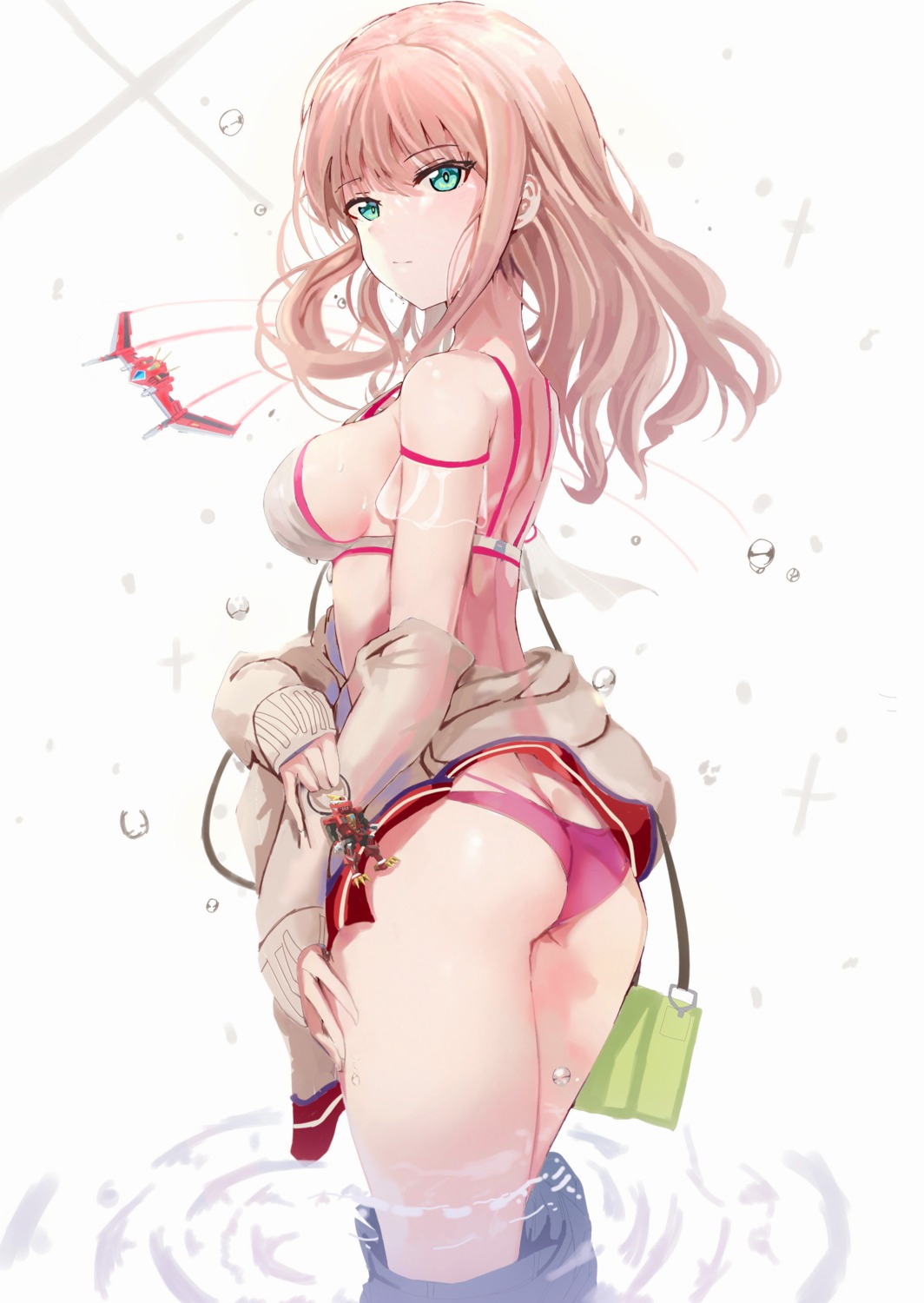 age_fx ass azur_lane bikini cosplay minami_yume ssss.dynazenon sweater swimsuits thong wet