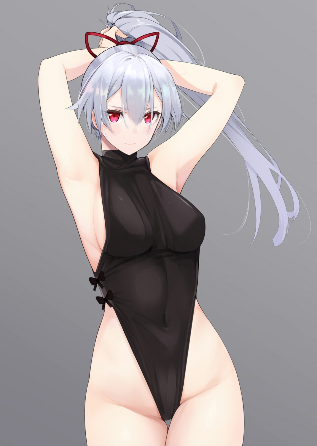 fate/grand_order giba_(out-low) leotard tomoe_gozen_(fate/grand_order)