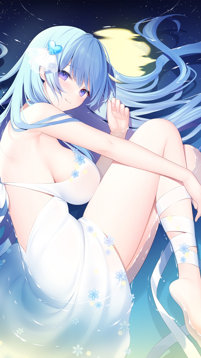 bandages bikini emori_miku_project miko_92 swimsuits wet