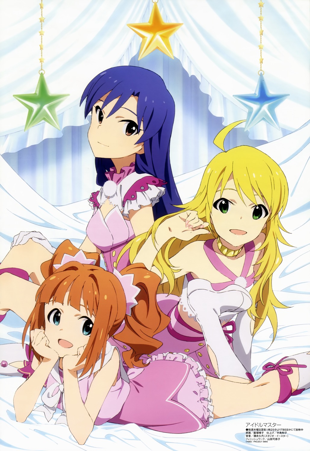 hoshii_miki iizuka_haruko kisaragi_chihaya takatsuki_yayoi the_idolm@ster