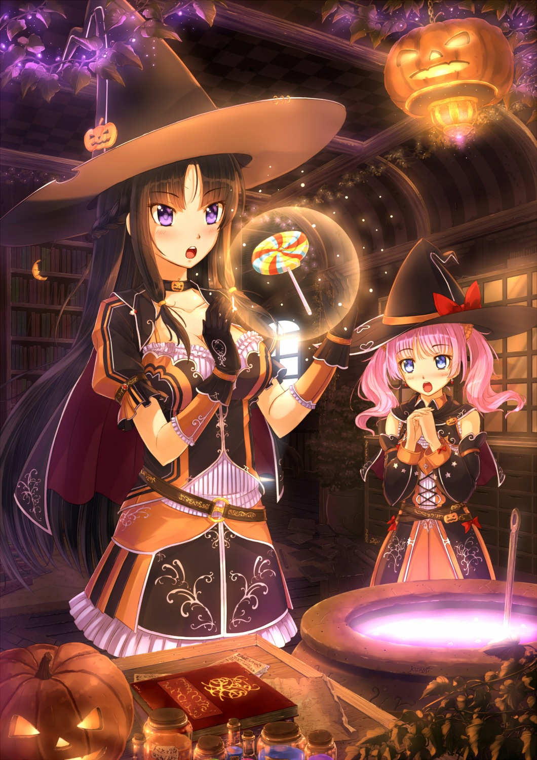 cleavage kazeno witch