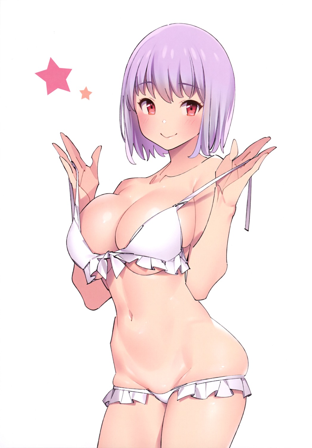 bikini popqn shinjou_akane ssss.gridman swimsuits undressing