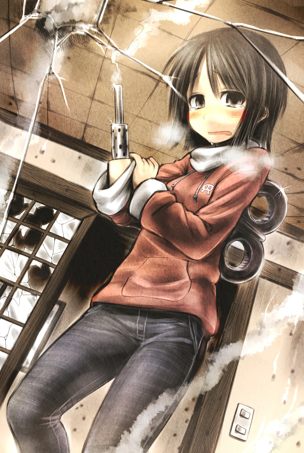 Chankodining Waka Nichijou Shinonome Nano Gun 194966 Yande Re