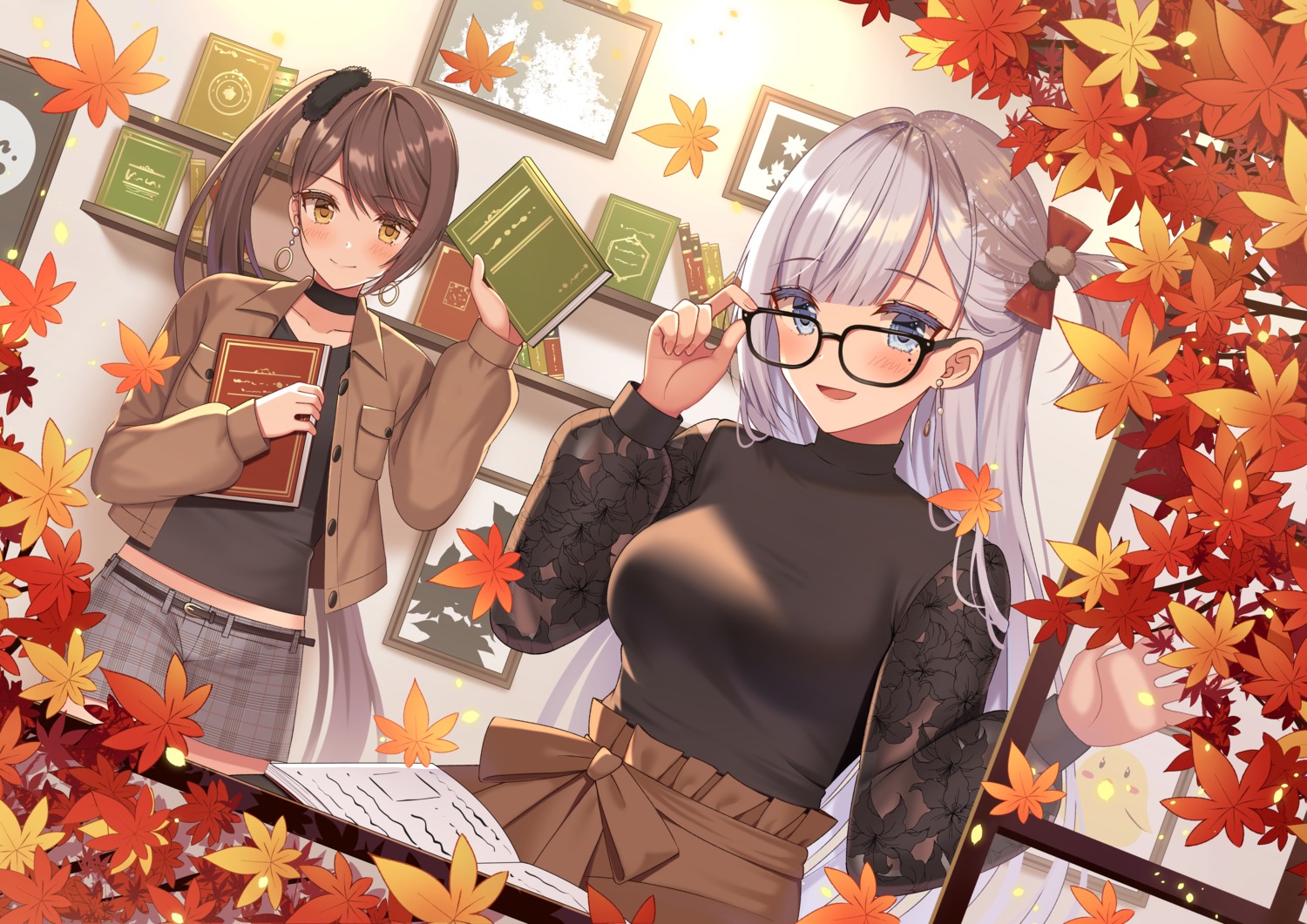 azur_lane izumo_neru megane shoukaku_(azur_lane) zuikaku_(azur_lane)