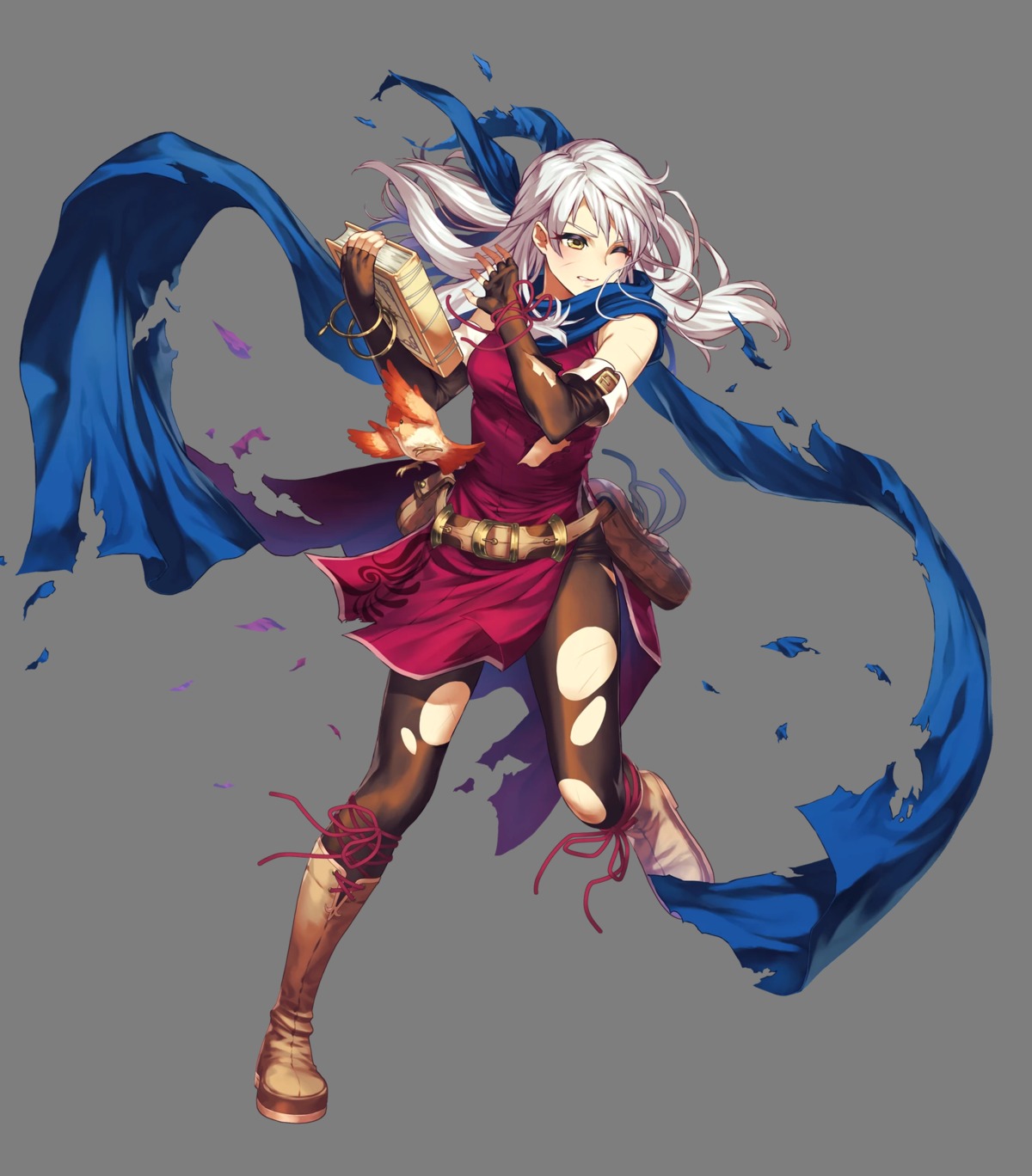 chyko7080 dress fire_emblem fire_emblem:_akatsuki_no_megami fire_emblem_heroes micaiah nintendo pantyhose torn_clothes transparent_png