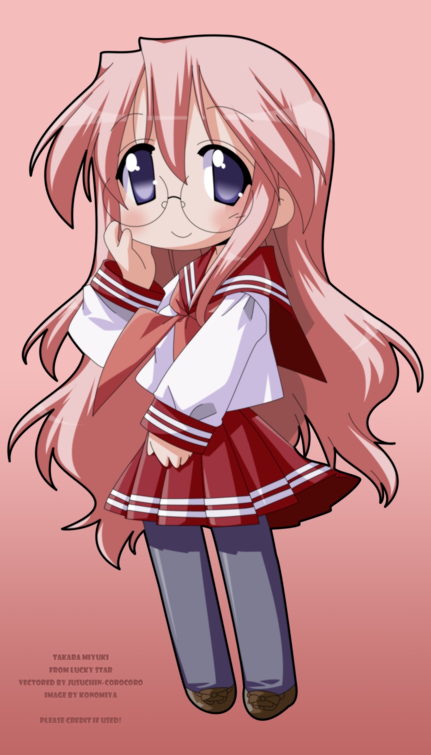 lucky_star seifuku takara_miyuki vector_trace watermark