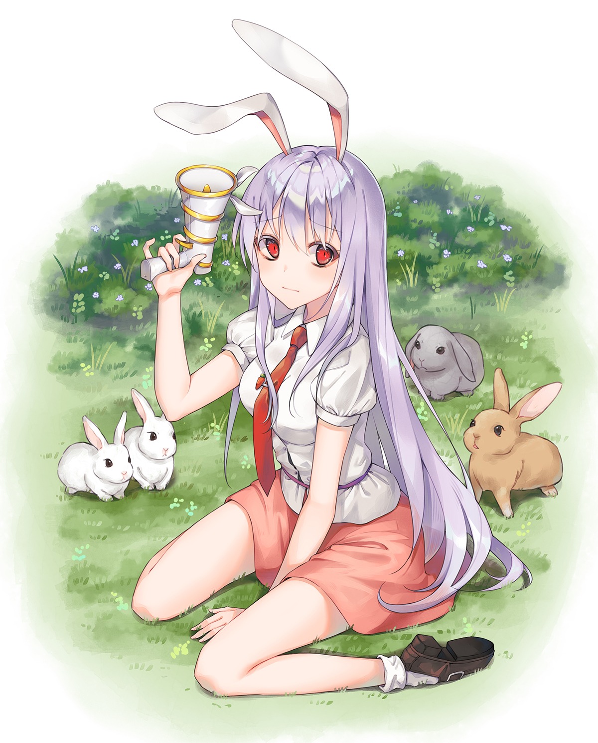 animal_ears bunny_ears cha_chya reisen_udongein_inaba touhou