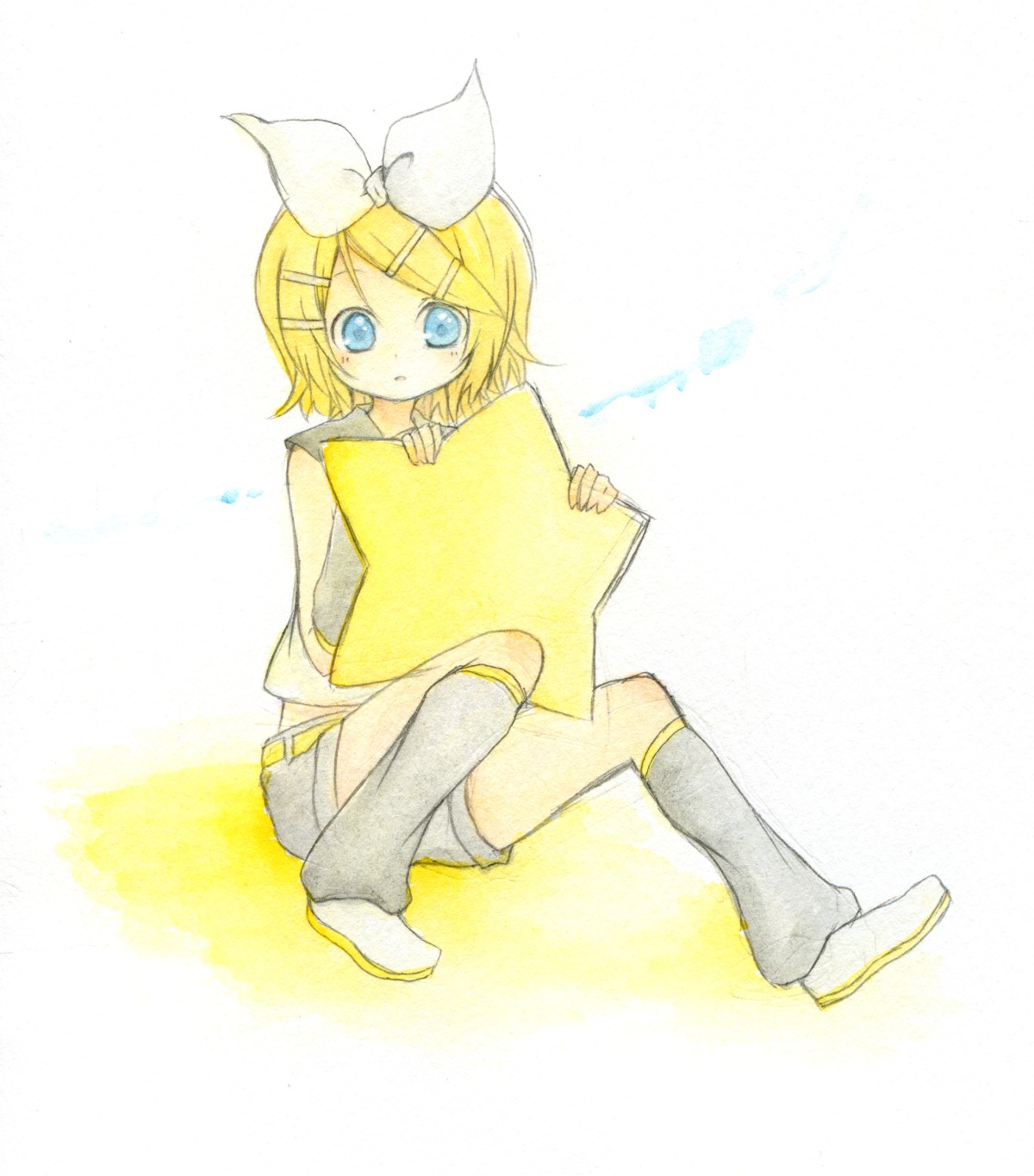 kagamine_rin tomine_chiho vocaloid
