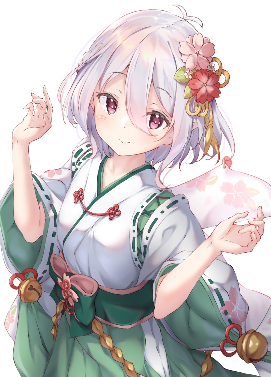 japanese_clothes kokkoro pointy_ears princess_connect princess_connect!_re:dive ukiwakisen