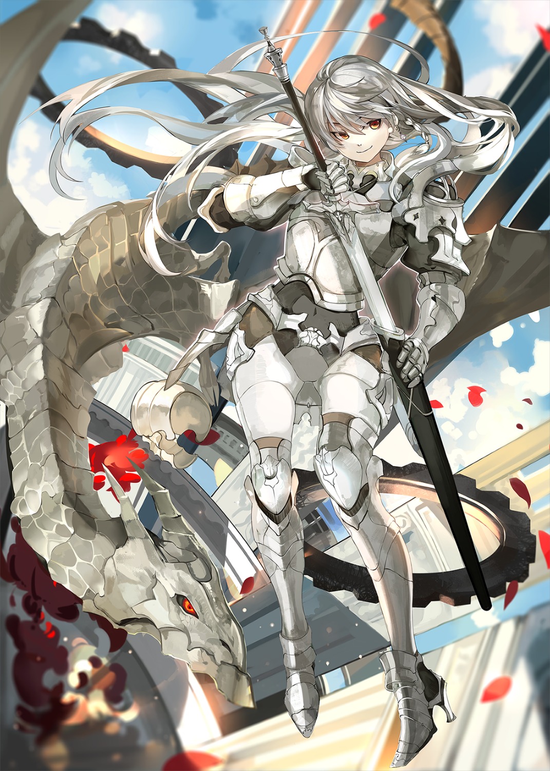 armor heels million_arthur_irakon_ken saberiii sword