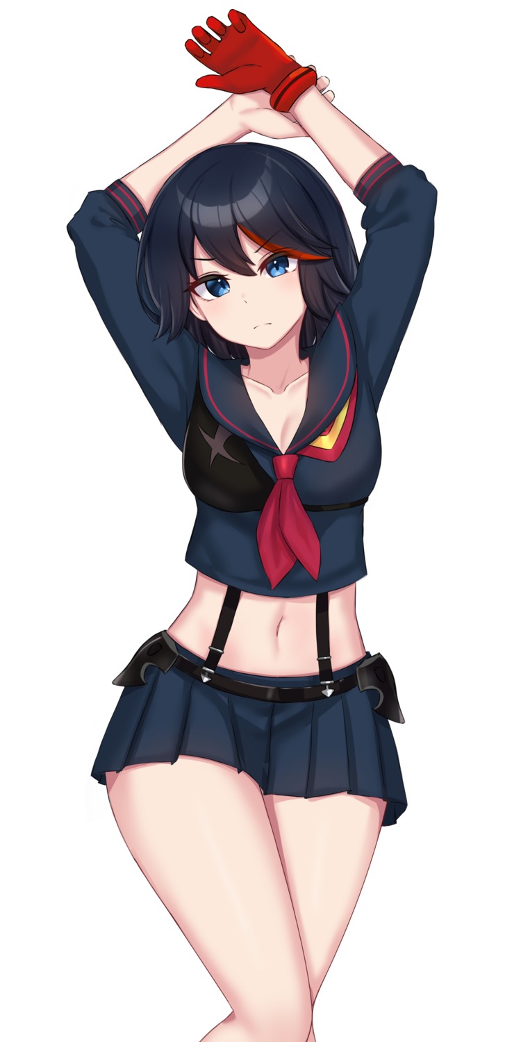 cleavage kanta kill_la_kill matoi_ryuuko seifuku senketsu