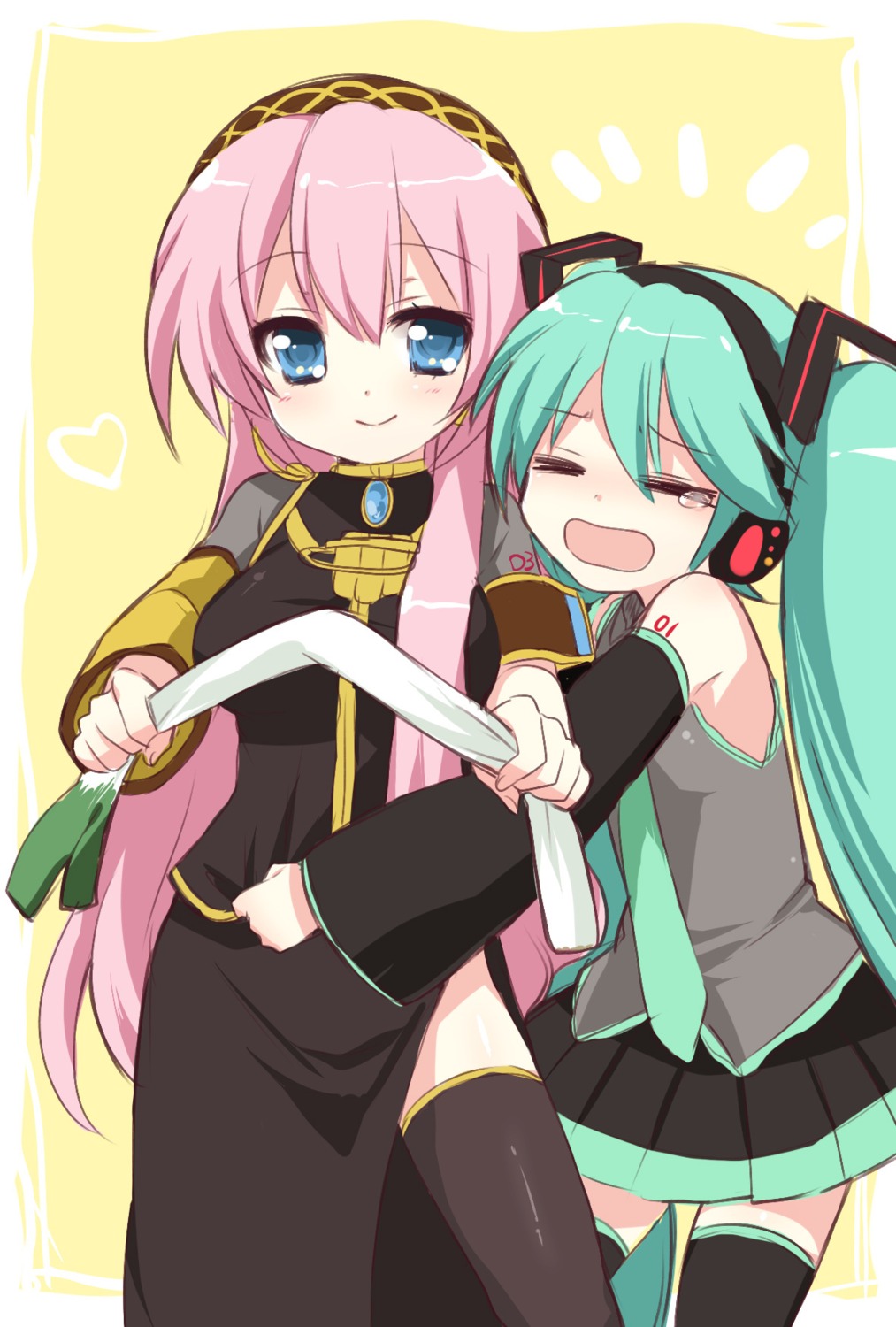 hatsune_miku megurine_luka usashiro_mani vocaloid