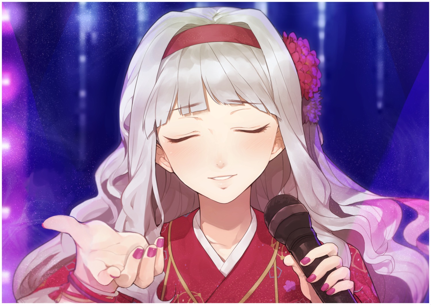 hitoto japanese_clothes shijou_takane the_idolm@ster