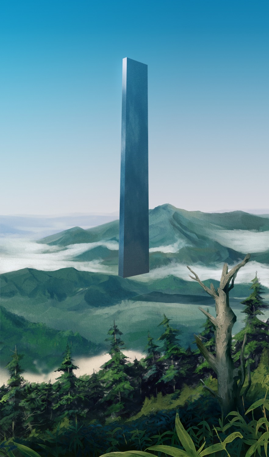 blank_(artist) landscape monolith