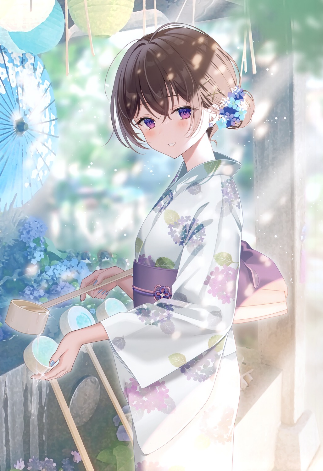 misanga_(myusha) myusha yukata