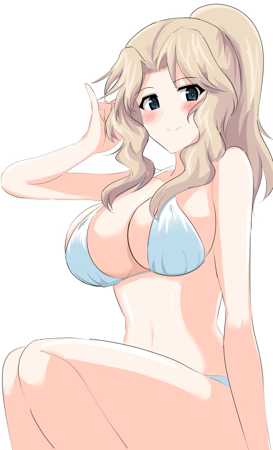 aikir_(jml5160) bikini girls_und_panzer kay_(girls_und_panzer) swimsuits