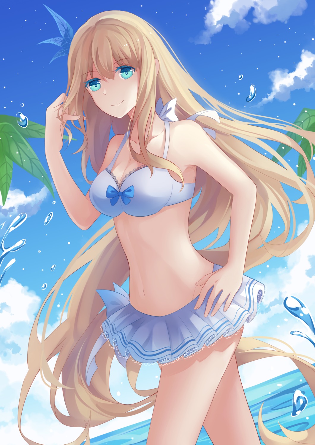 ain bikini cleavage lexington_(zhanjianshaonv) swimsuits zhanjianshaonv