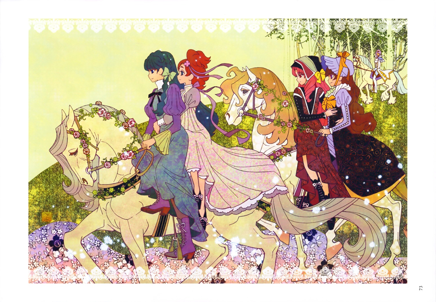akagi_towa amanogawa_kirara dress go!_princess_precure haruno_haruka heels kaidou_minami kamikita_futago kanata precure