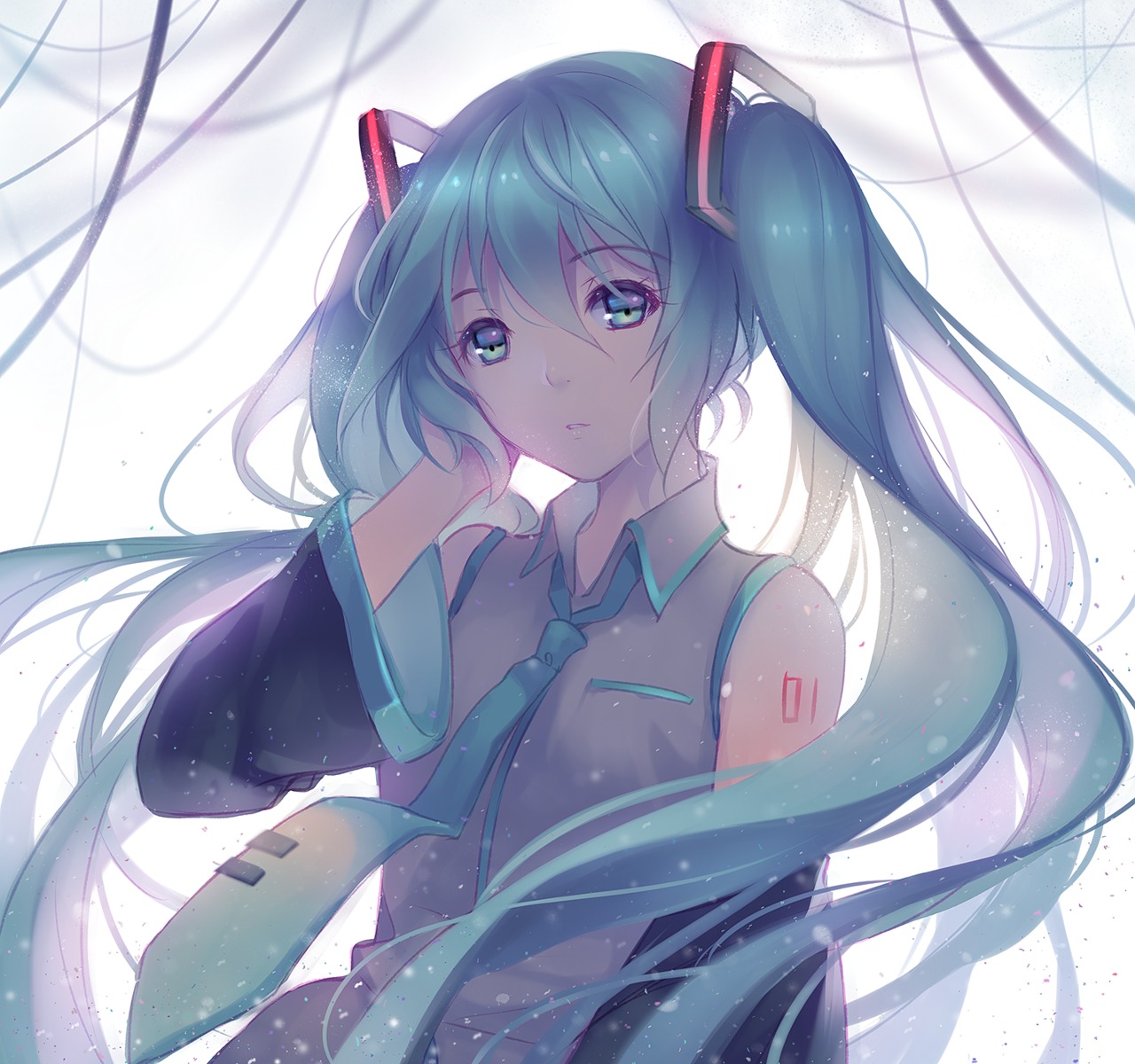 hatsune_miku tattoo tidsean vocaloid