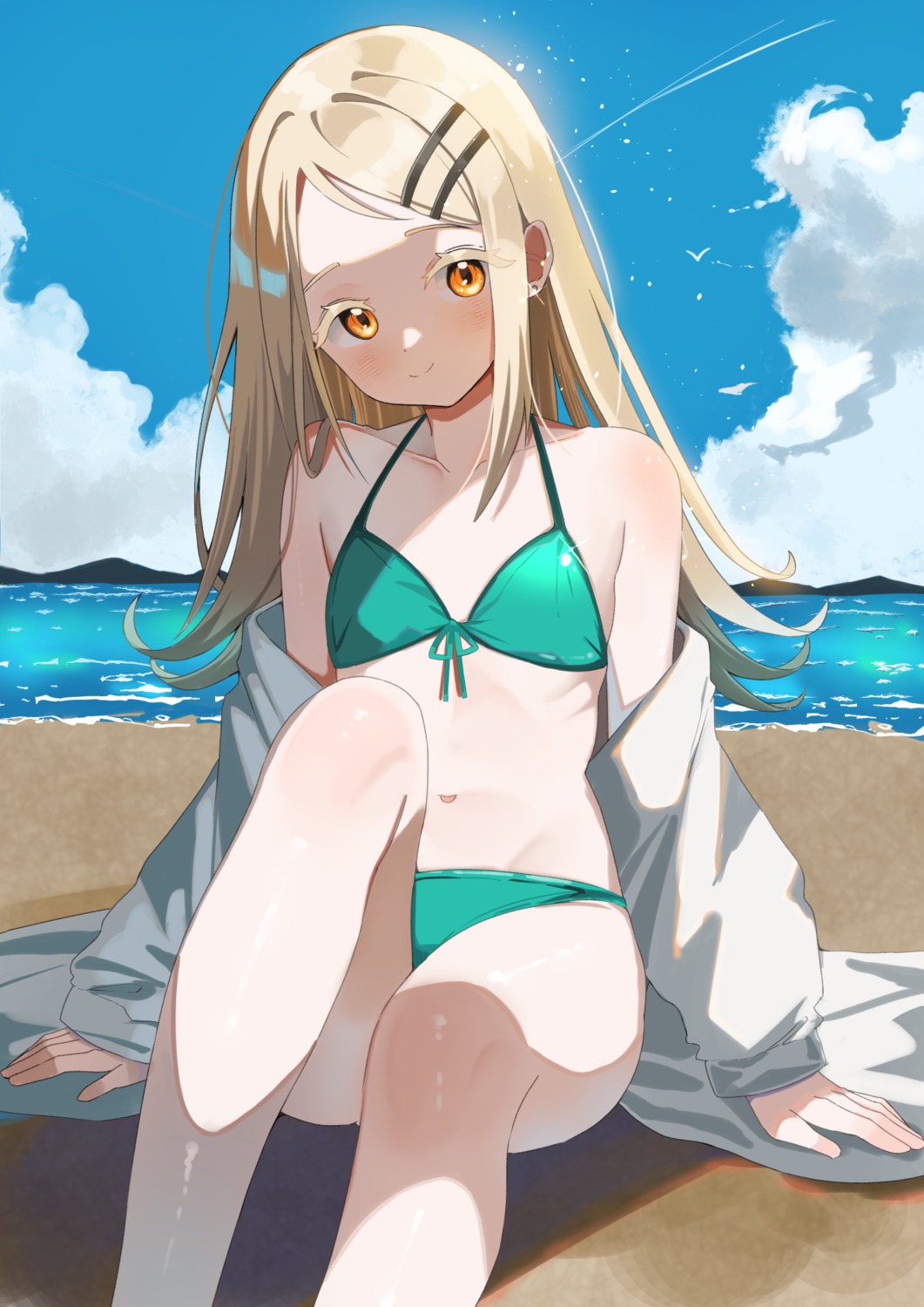 bikini gakuen_idolm@ster minertime shinosawa_hiro swimsuits the_idolm@ster