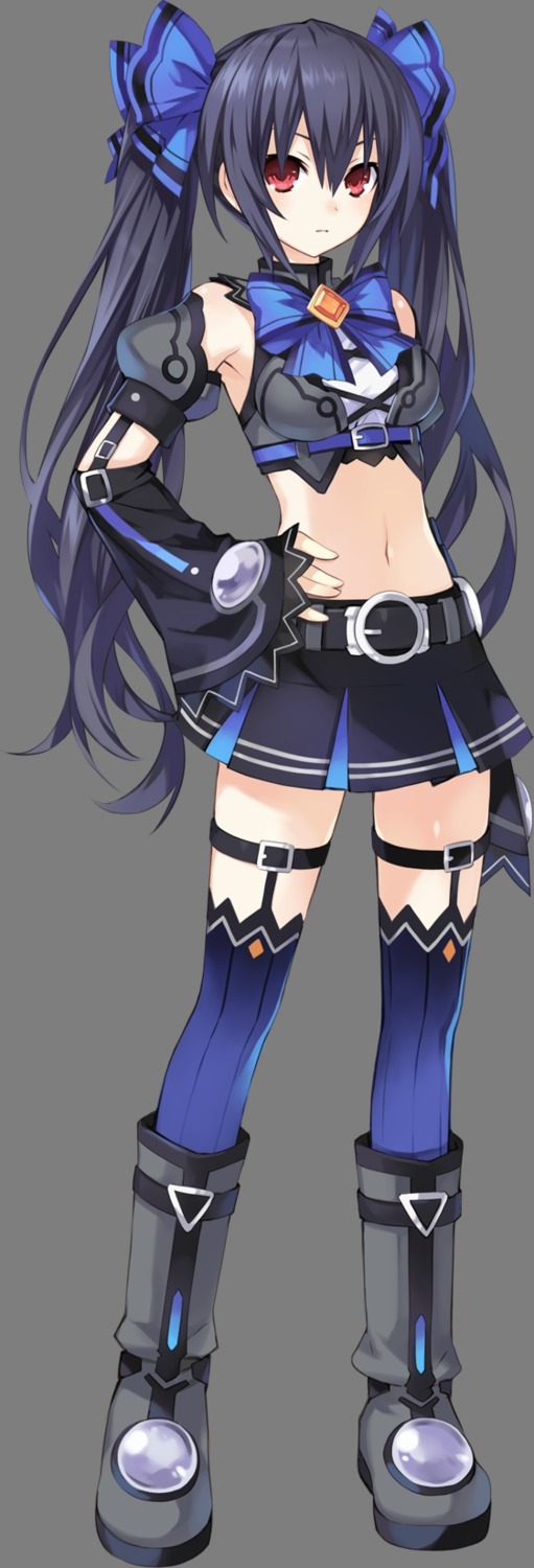 choujigen_game_neptune garter kami_jigen_game_neptune_v noire thighhighs transparent_png tsunako