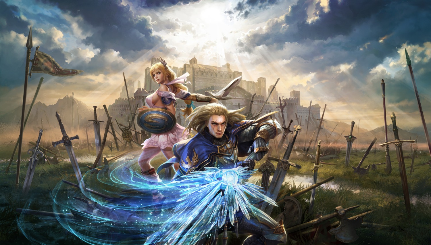 armor dress siegfried_schtauffen sophitia_alexandra soul_calibur sword tagme weapon