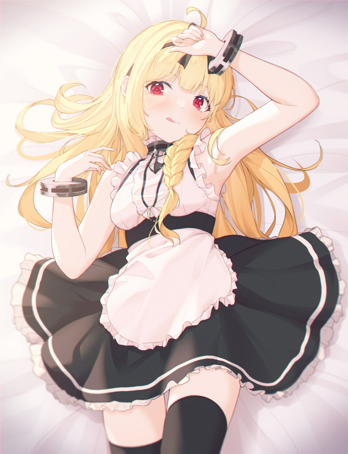 arifureta_shokugyou_de_sekai_saikyou maid peng_kun thighhighs yue_(arifureta)