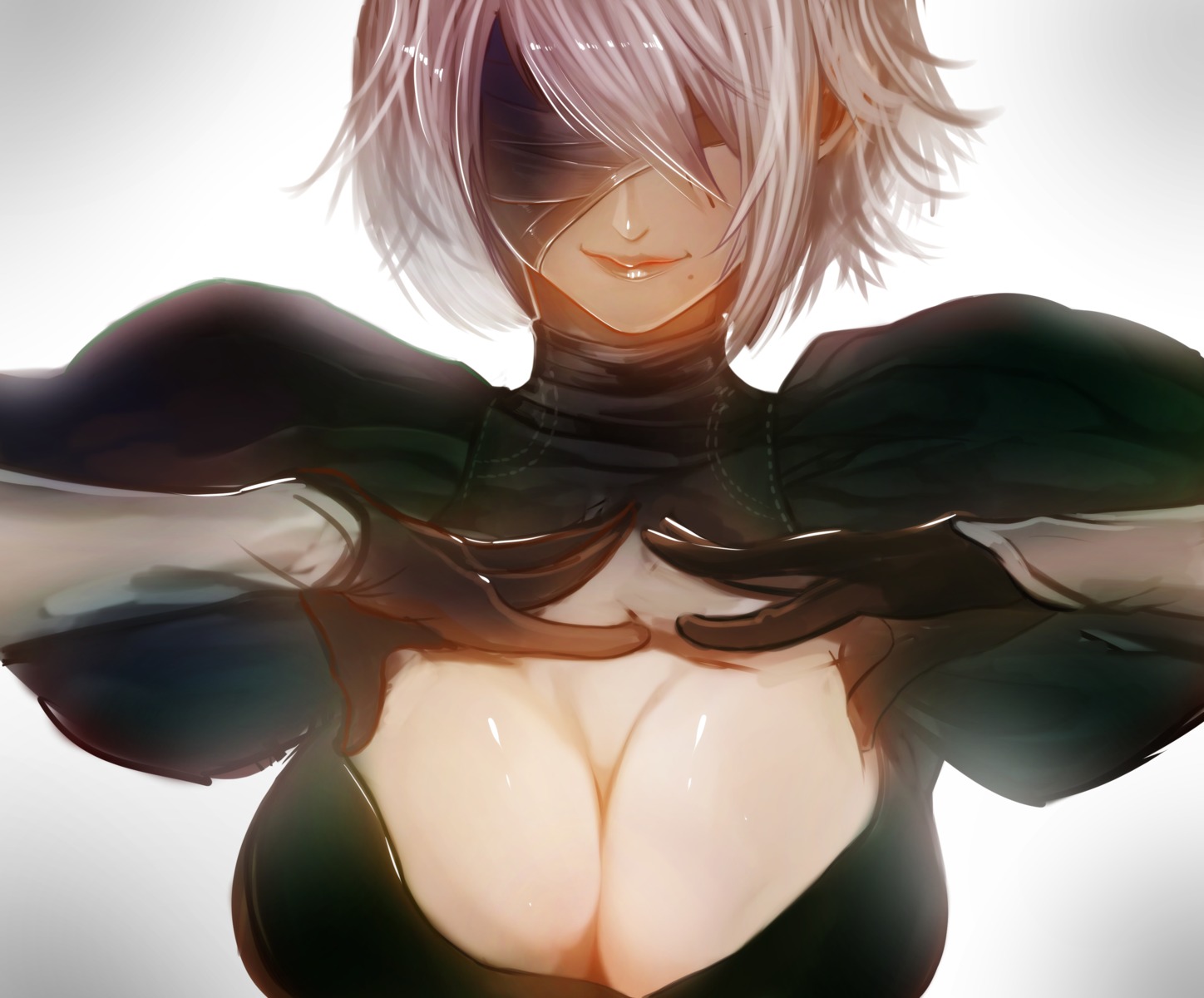 cleavage nier nier_automata weatheholmon yorha_no.2_type_b