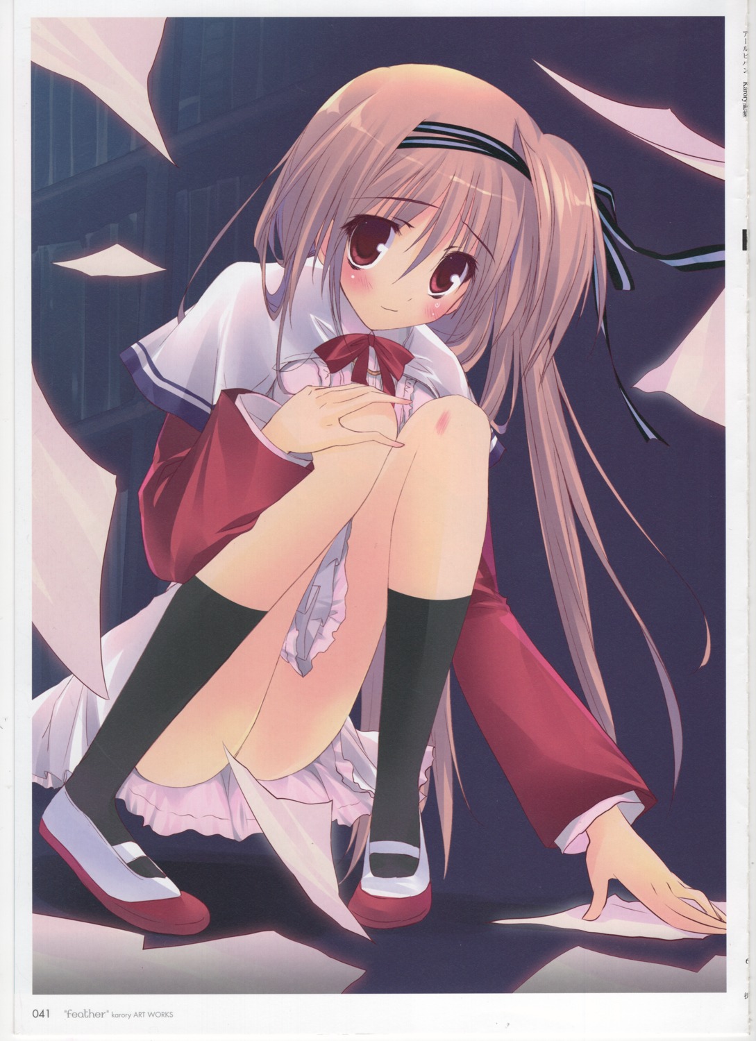 karory raw_scan seifuku skirt_lift