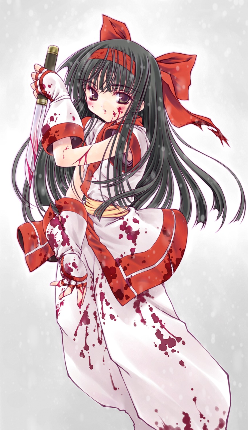 blood nakoruru samurai_spirits snk weapon