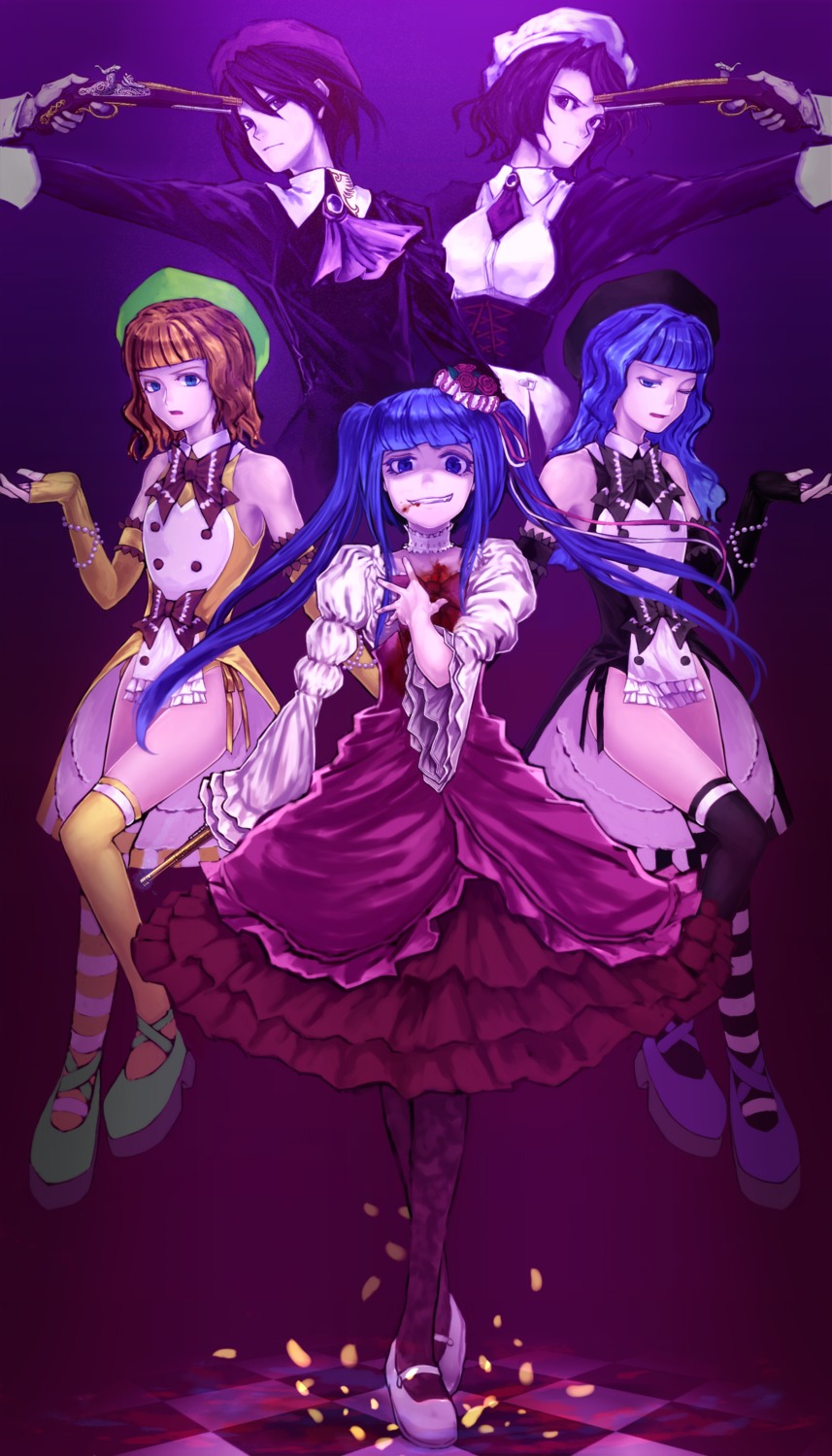 dress furfur furudo_erika gun kanon_(umineko) lain shannon umineko_no_naku_koro_ni zepar