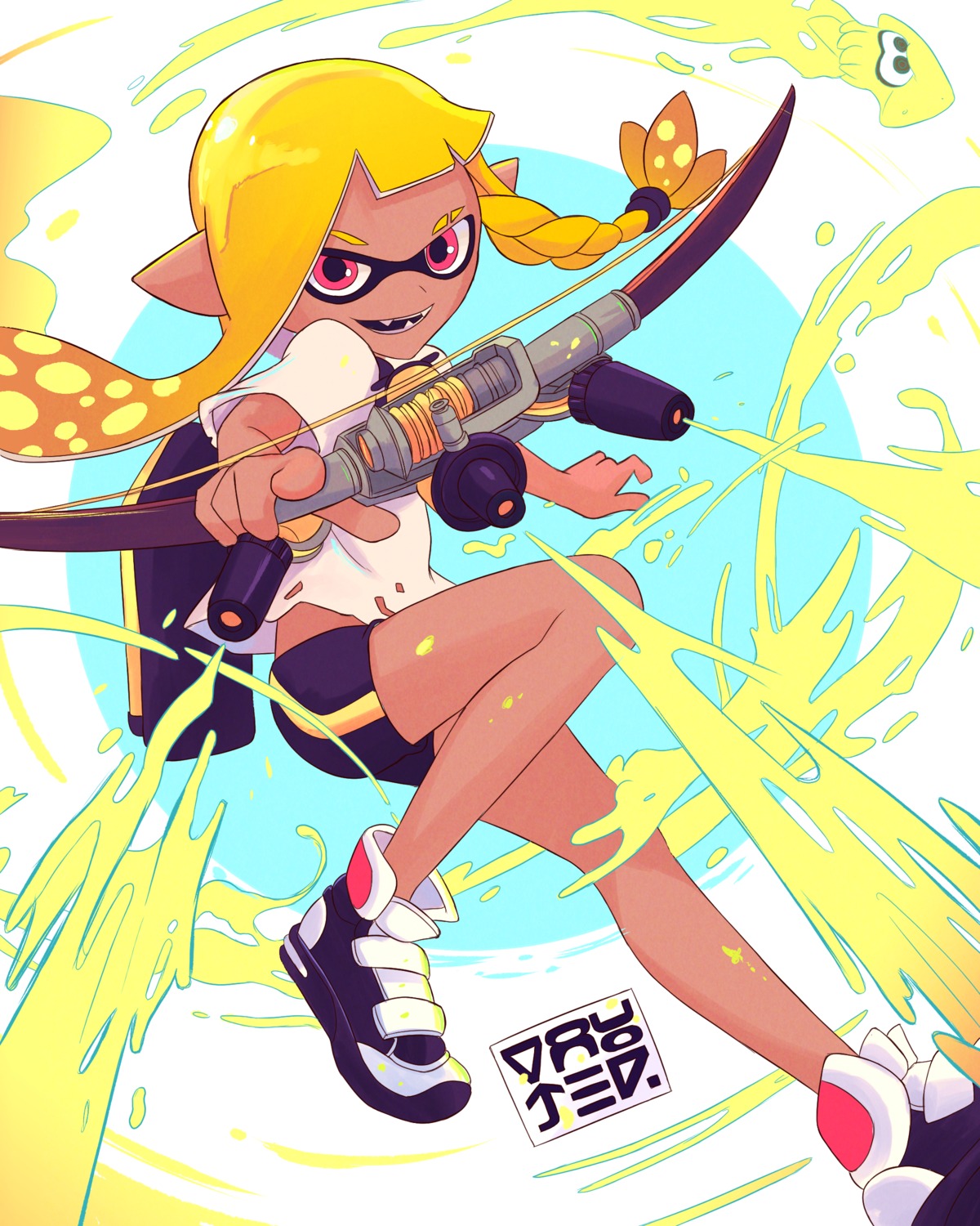 bike_shorts pointy_ears splatoon splatoon_3 truejekart weapon