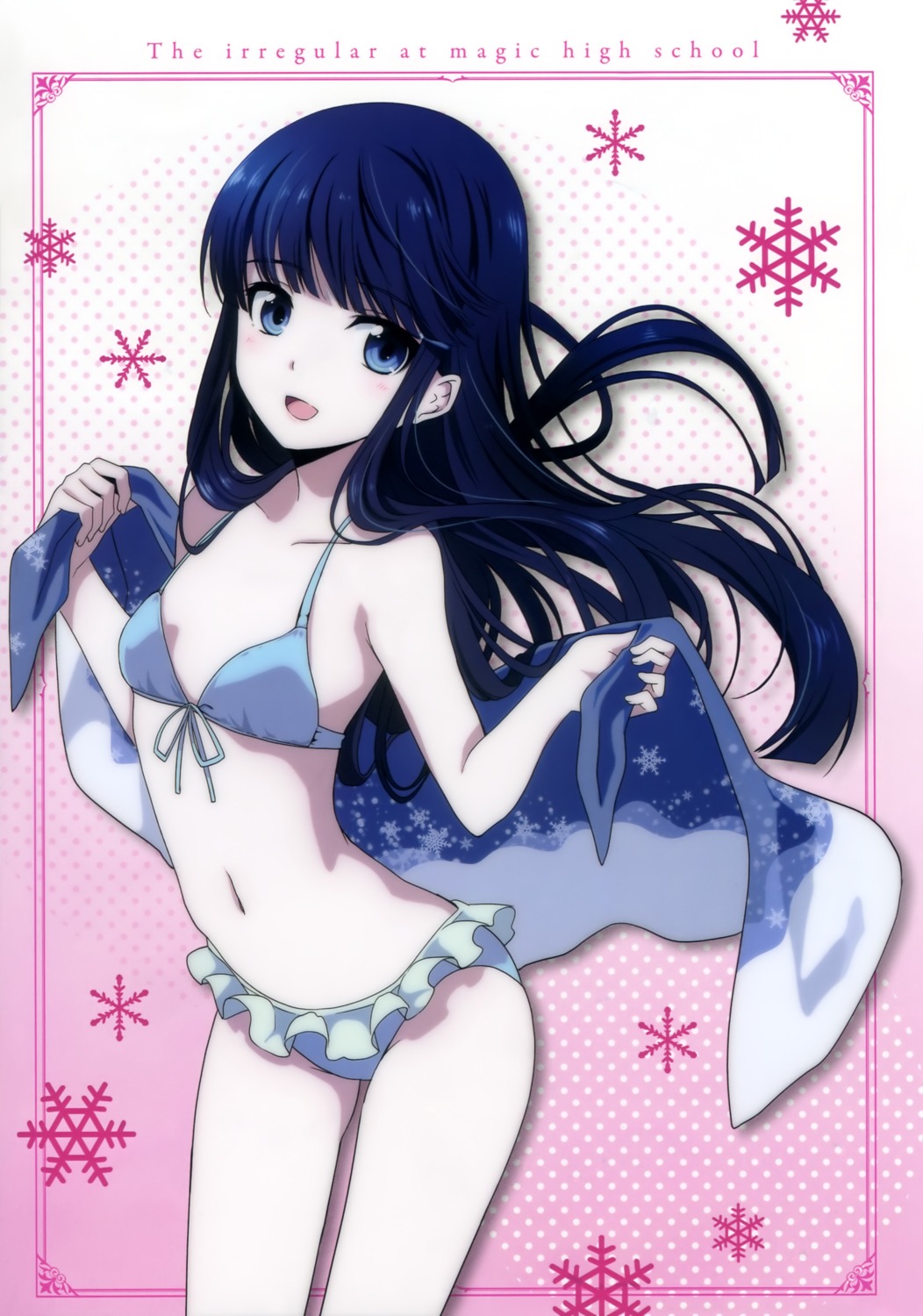 bikini ikawa_waki mahouka_koukou_no_rettousei shiba_miyuki swimsuits