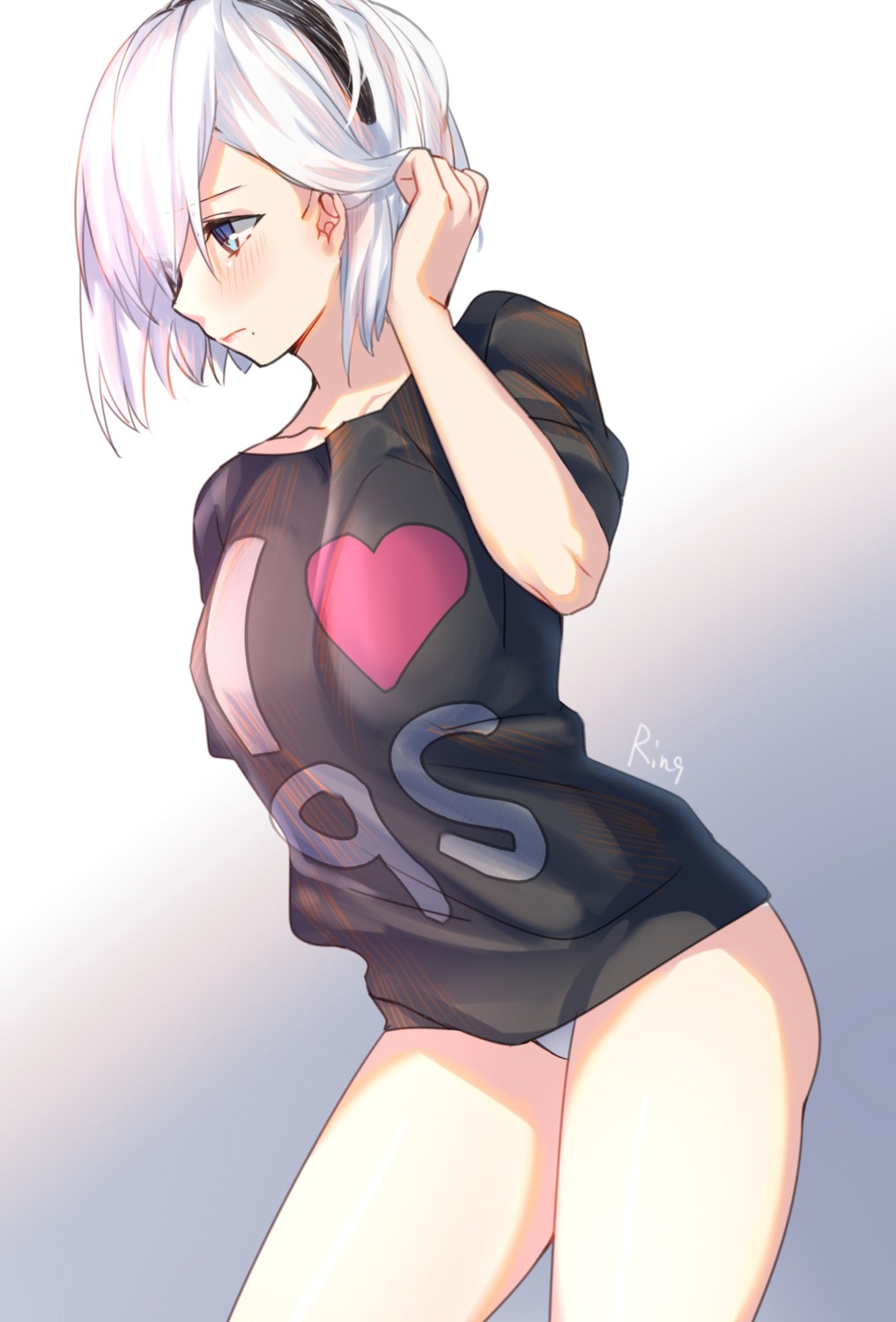 aki663 nier nier_automata pantsu yorha_no.2_type_b