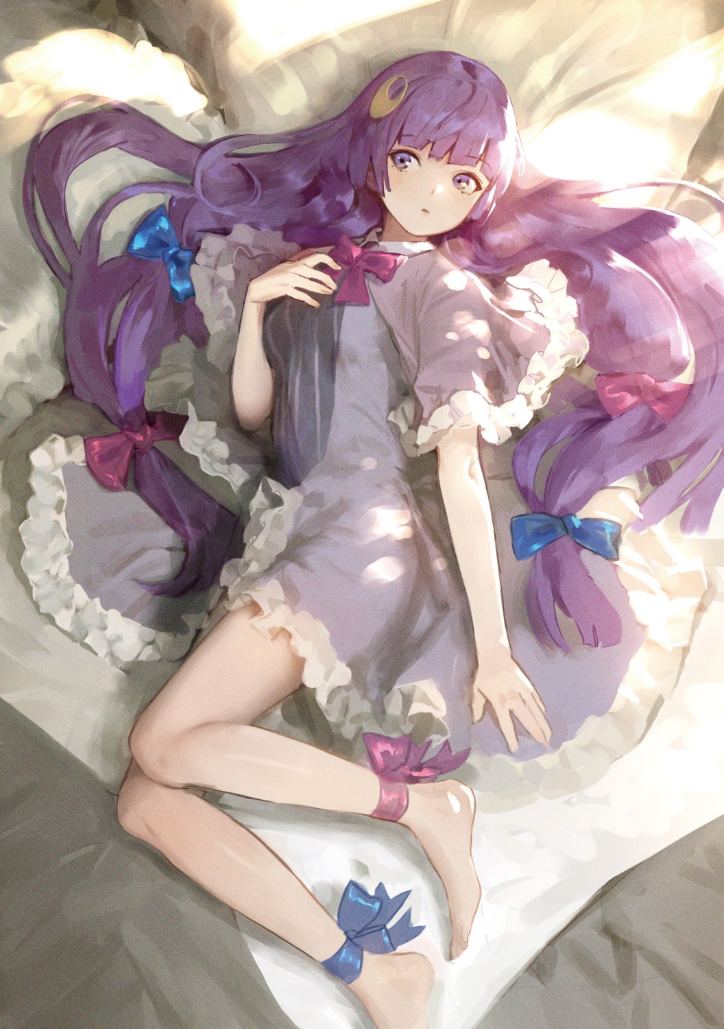 attall dress patchouli_knowledge touhou