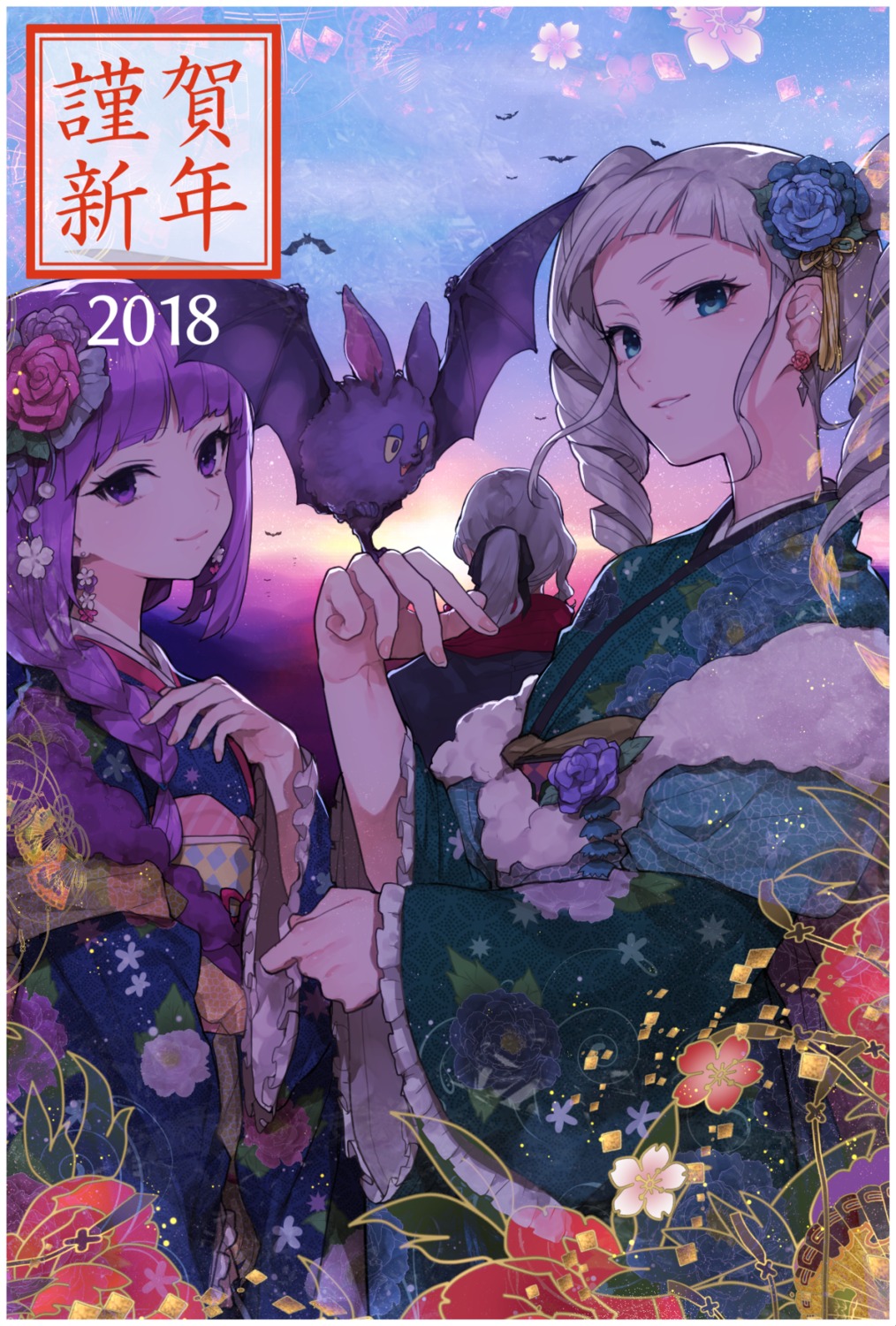 aikatsu! hikami_sumire hitoto kimono toudou_yurika yumekouji_maya