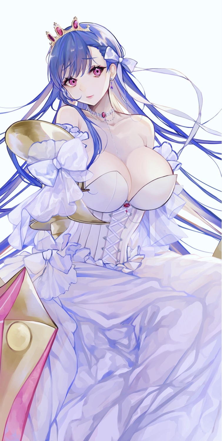 dress fate/extra fate/grand_order fate/stay_night hutuu_(1121) no_bra passion_lip see_through