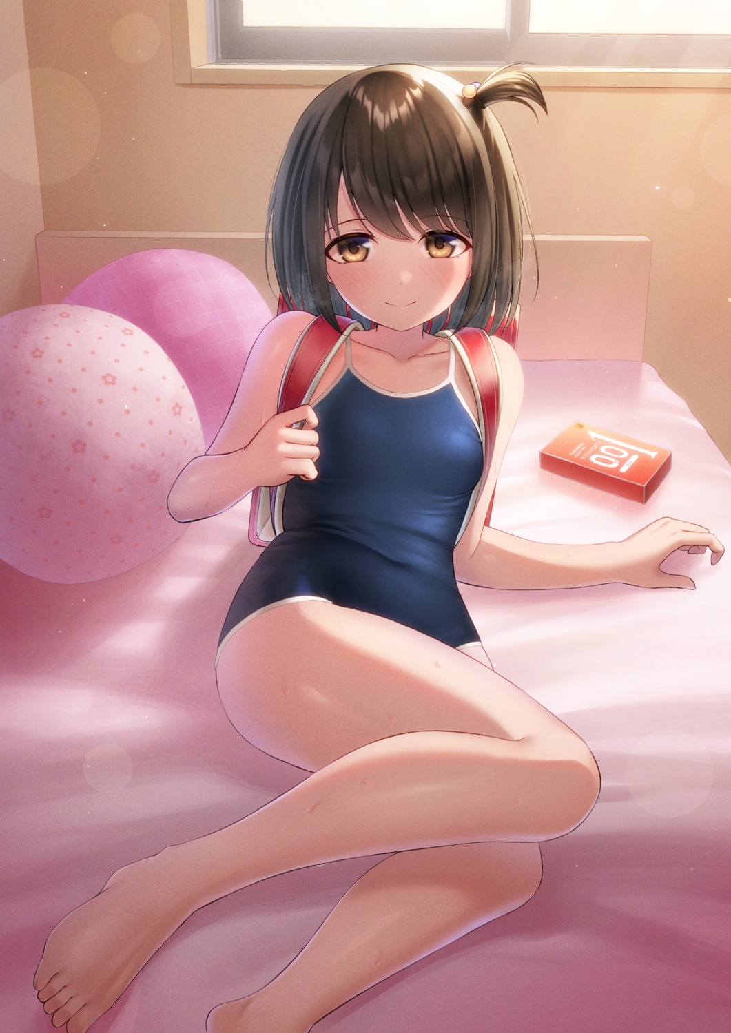 feet loli school_swimsuit swimsuits tsunenorip wet