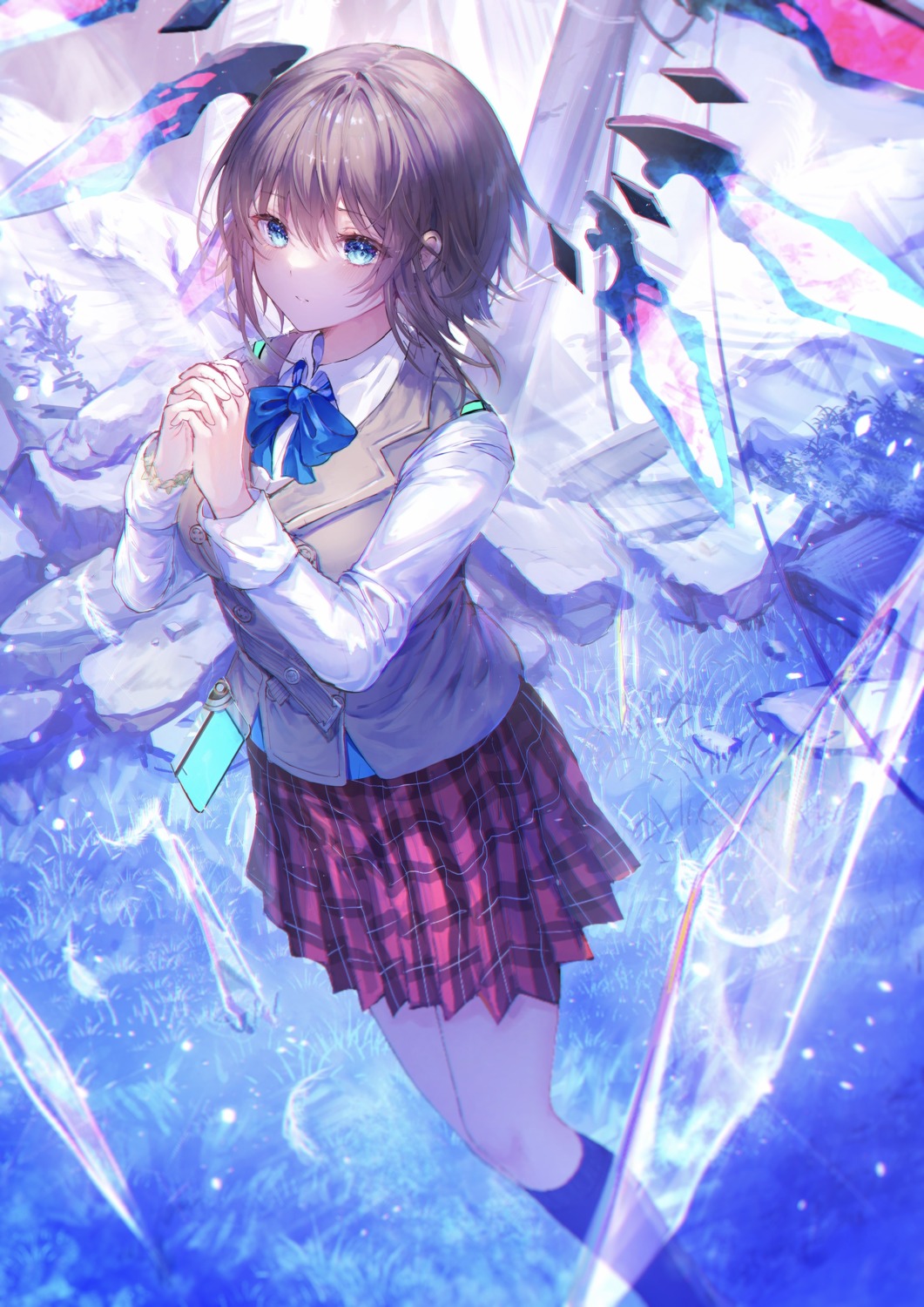 heaven_burns_red noyu seifuku wings