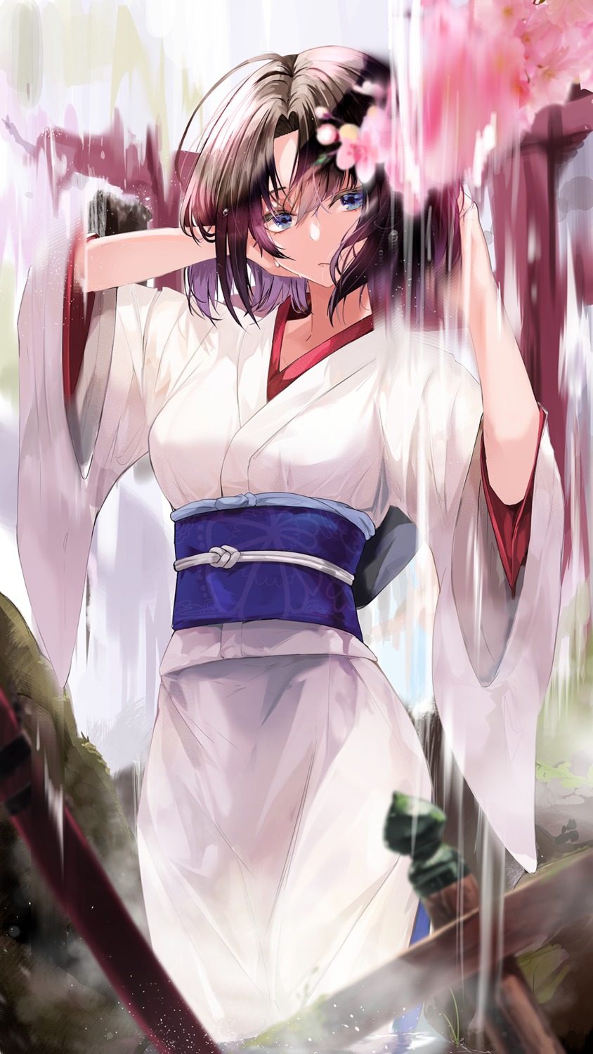 kara_no_kyoukai kooemong ryougi_shiki yukata